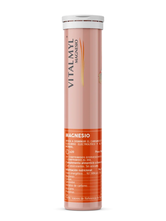 Vitalmyl Magnesio Efervescente – complemento alimenticio Vitalmyl